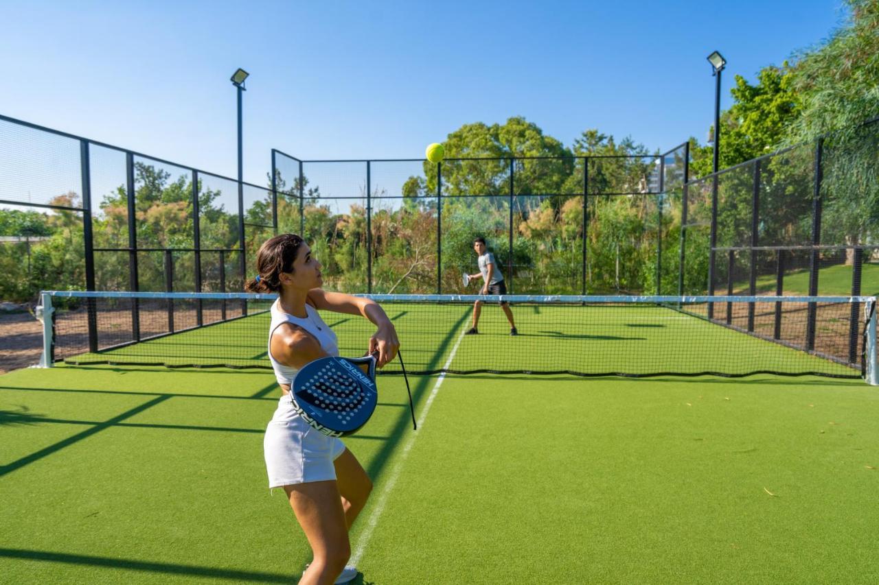 Lara Barut Collection Hotel Анталия Екстериор снимка A paddle tennis court